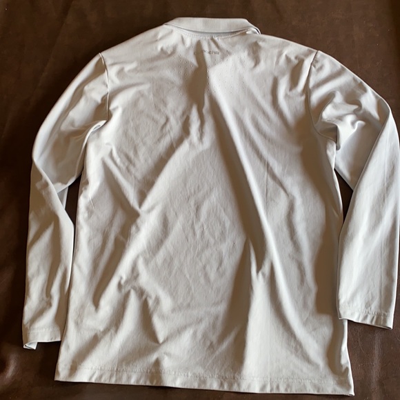 Adidas Clima Chill Long Sleeve Polo Shirt - Picture 4 of 5